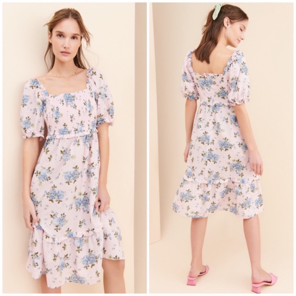 Gal Meets Glam Pink & Blue Floral Prin…